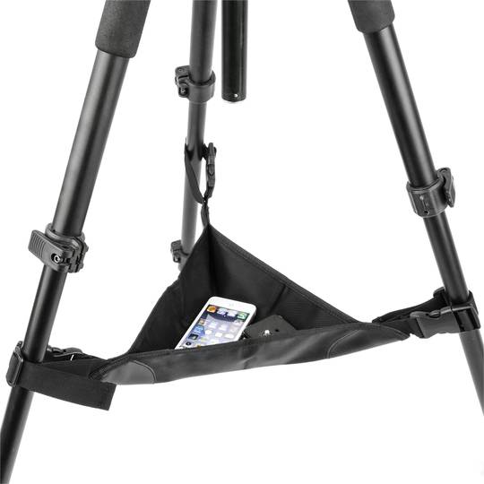 Mensola in tela per treppiede fotografico