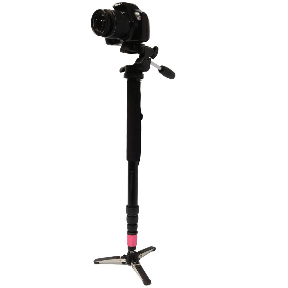 Aluminum monopod 510-1700 mm based 3-foot