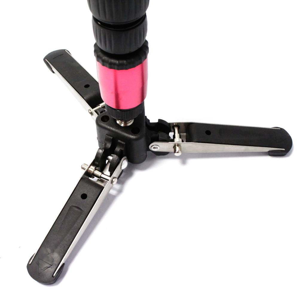 Aluminum monopod 510-1700 mm based 3-foot