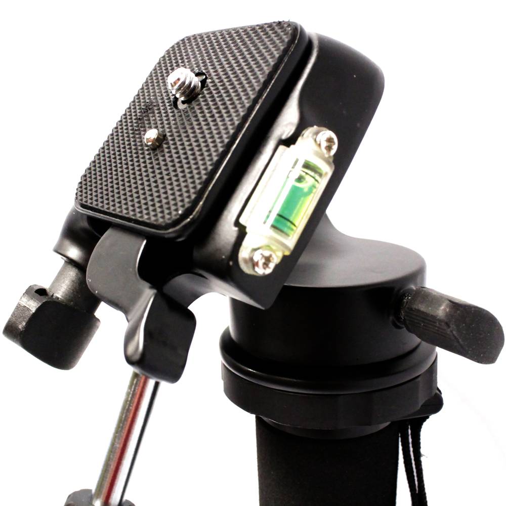 Aluminum monopod 510-1700 mm based 3-foot