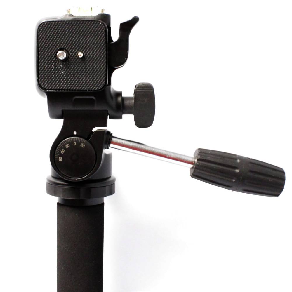 Aluminum monopod 510-1700 mm based 3-foot