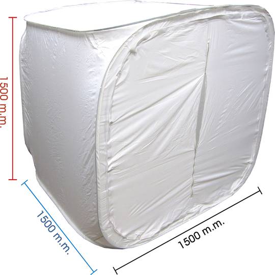 Estudi fotogràfic portàtil de 150 cm