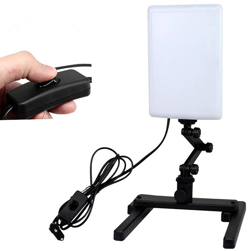 Tragbares 548x405mm Fotostudio mit 3 LED-18W Panel