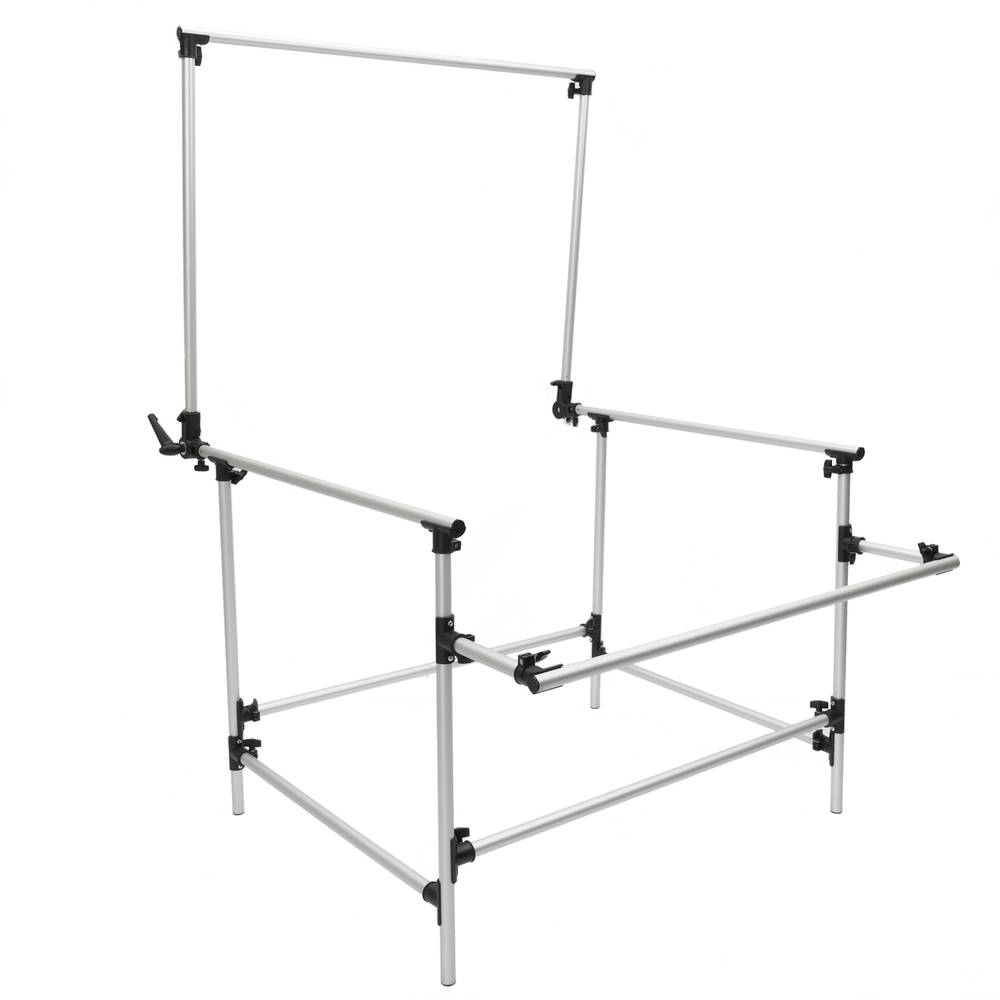 Mesa de plexiglás para bodegones de 200 x 100 cm desmontable