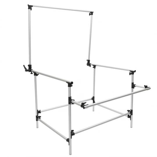 Mesa de plexiglás para bodegones de 200 x 100 cm desmontable