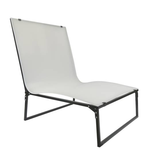 Tavolo pieghevole in metacrilato per nature morte 115 x 60 cm con faretti LED da 12W