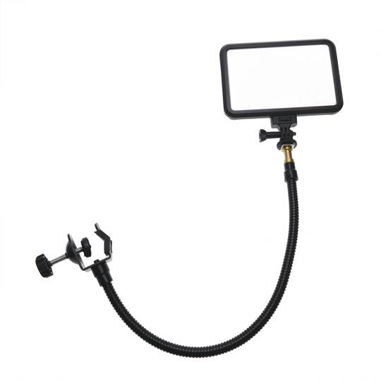 Tavolo pieghevole in metacrilato per nature morte 115 x 60 cm con faretti LED da 12W
