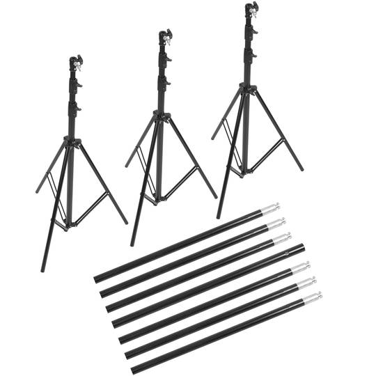 Doeksteun voor fotostudio 300x650cm