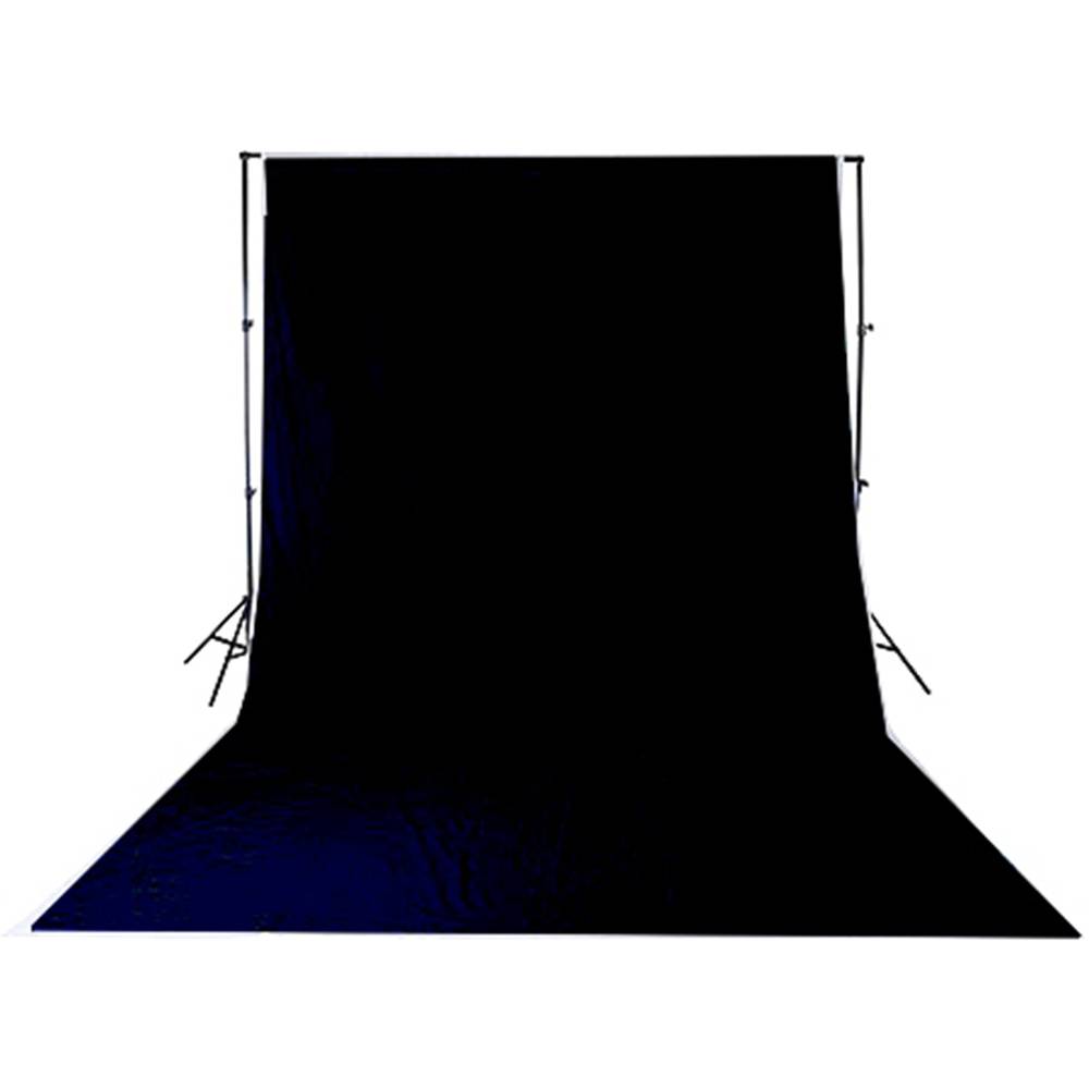 Fabric background black 600x300cm
