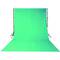 Fondo de tela de 600x300 cm de cromakey verde