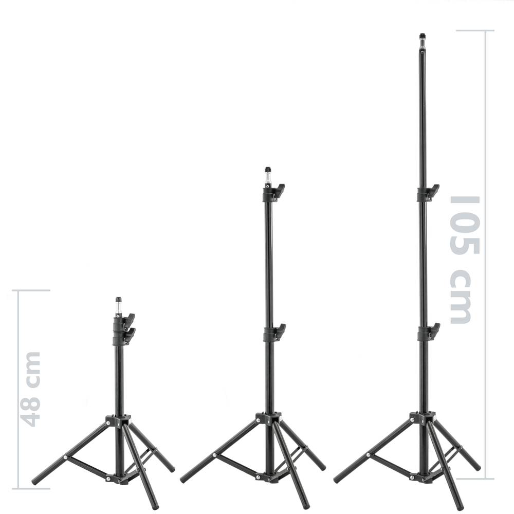 Ondersteuning voor fotografische studiofocus van 105 cm van 3 delen
