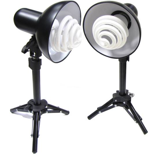 2-er Set kontinuierlichen Lichtquellen mit Unterstützung von 43 cm