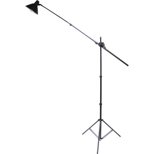 Continue gloeilamp met 190 cm ondersteuning en 180 cm giek