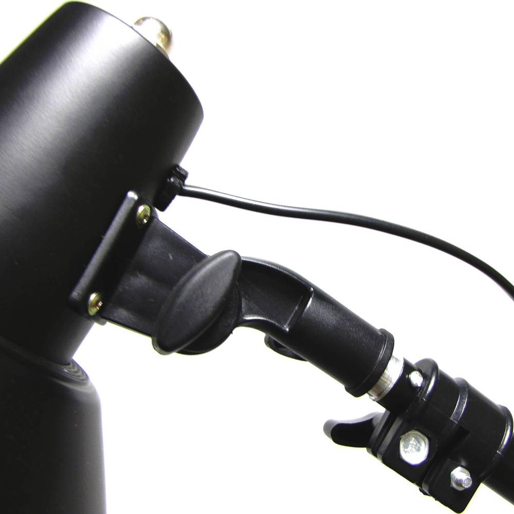 Continue gloeilamp met 190 cm ondersteuning en 180 cm giek