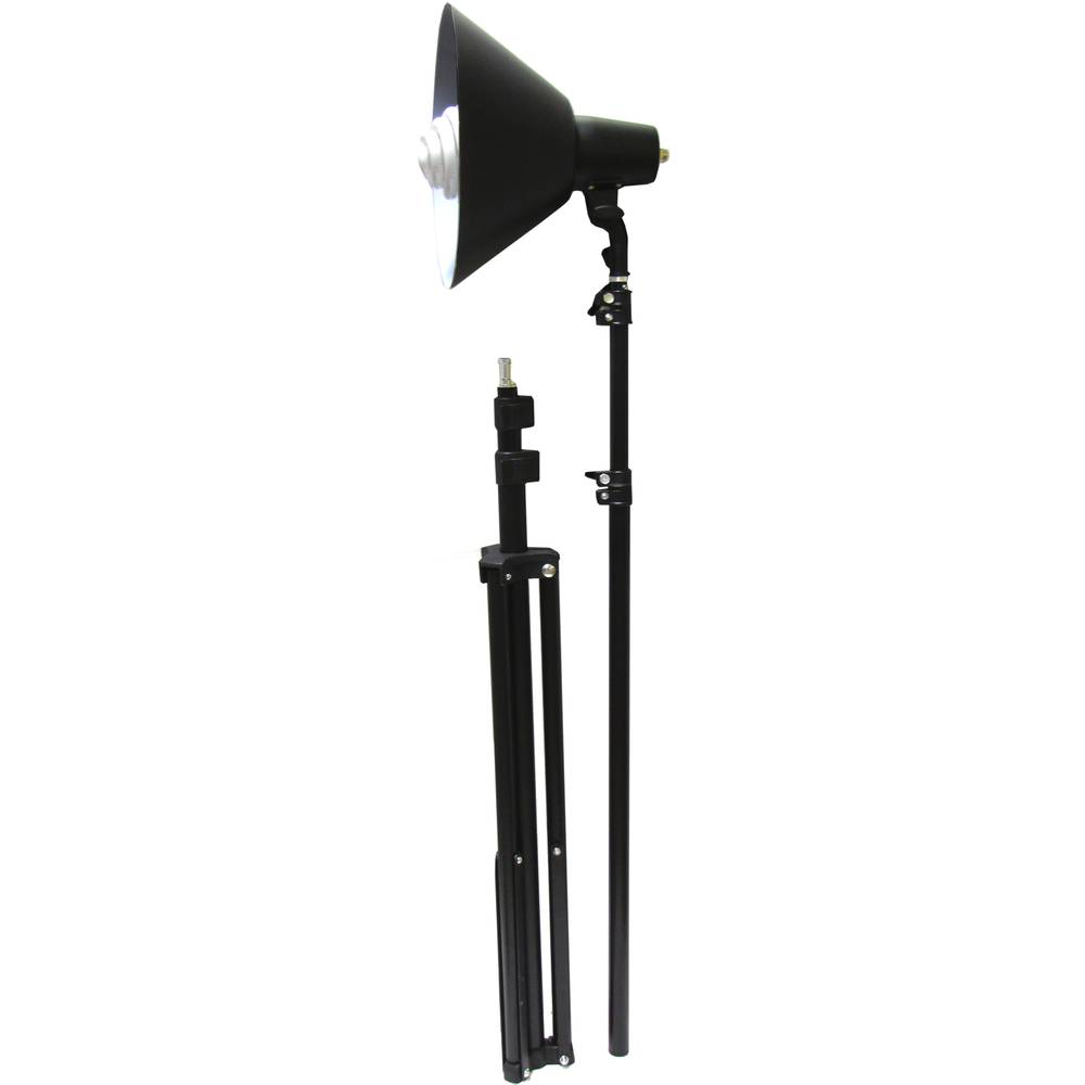 Continue gloeilamp met 190 cm ondersteuning en 180 cm giek