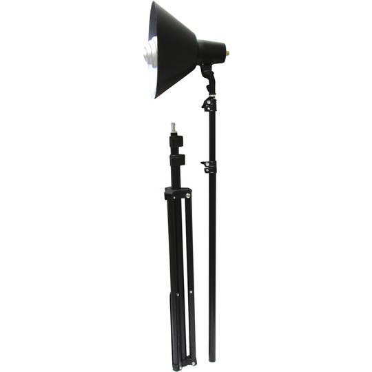 Continue gloeilamp met 190 cm ondersteuning en 180 cm giek