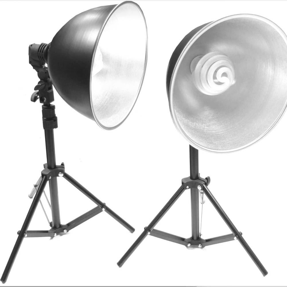 75 cm przenośne etui do studia fotograficznego z reflektorami i statywem A.
