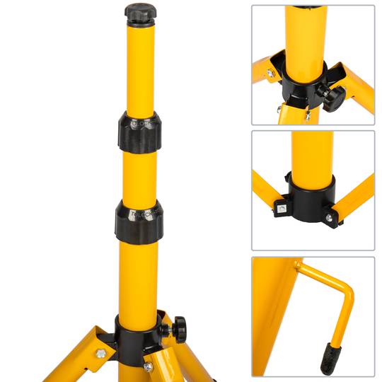 Suport per a focus d'estudi de 165 cm de 3 seccions