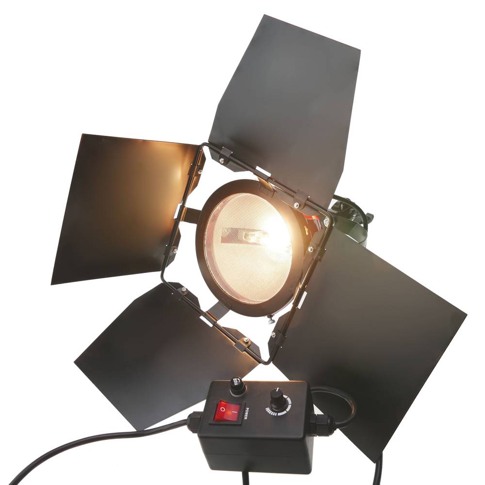 Foco de luz continua de tungsteno de 800W regulable
