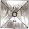 Reflective hotte 80x80cm softbox pour ampoule de tungstène 800W