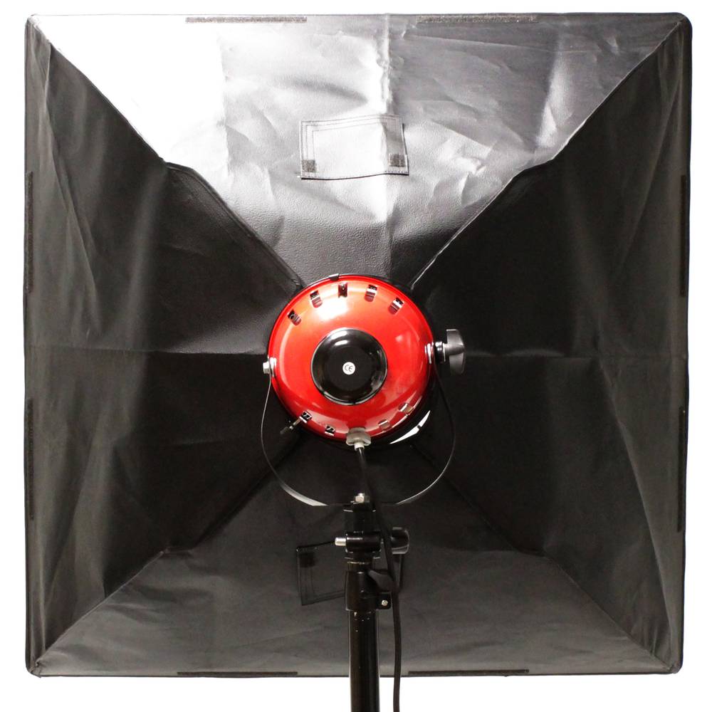 Reflective hotte 80x80cm softbox pour ampoule de tungstène 800W