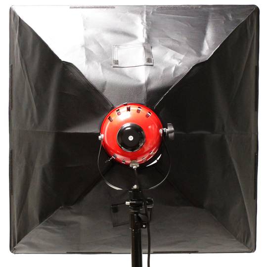 Reflective hotte 80x80cm softbox pour ampoule de tungstène 800W