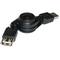USB câble rétractable de 80 cm (AM/AH)
