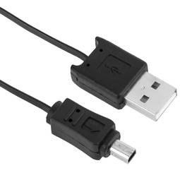 Zwijany kabel USB 120 cm (AM / MiniUSB4PinM) Mitsumi