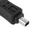 120 cm intrekbare USB-kabel (AM / MiniUSB4PinM) Mitsumi