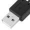 120 cm intrekbare USB-kabel (AM / MiniUSB4PinM) Mitsumi