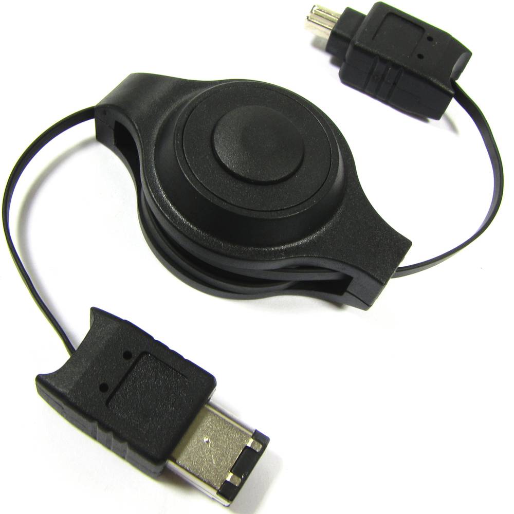 400 IEEE 1394 FireWire 120 centímetros retrátil (6Pin-M/4Pin-M)