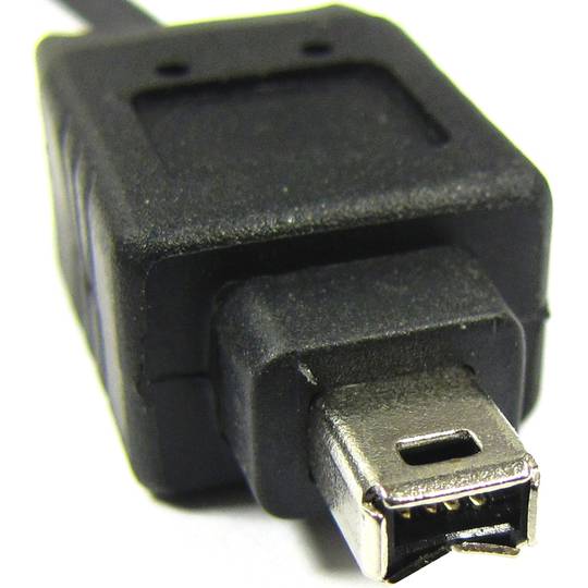 FireWire 400 IEEE 1394 intrekbare kabel 120cm (4Pin-M / M)