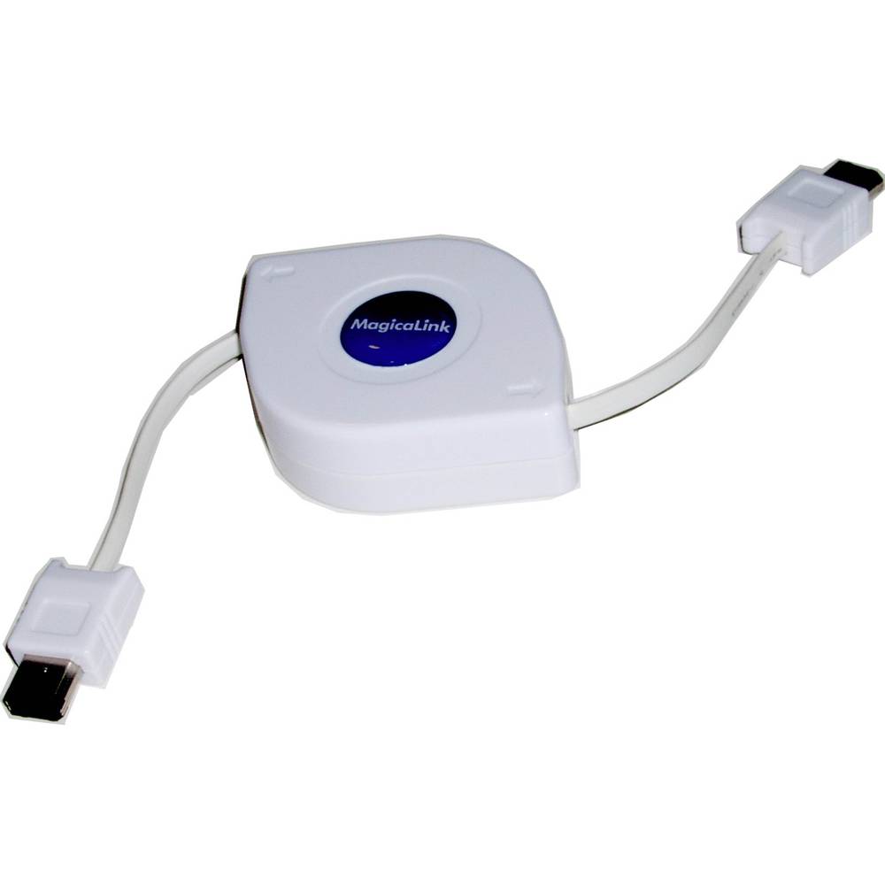 400 IEEE 1394 FireWire 135 centímetros retrátil (6 pinos-M/M)