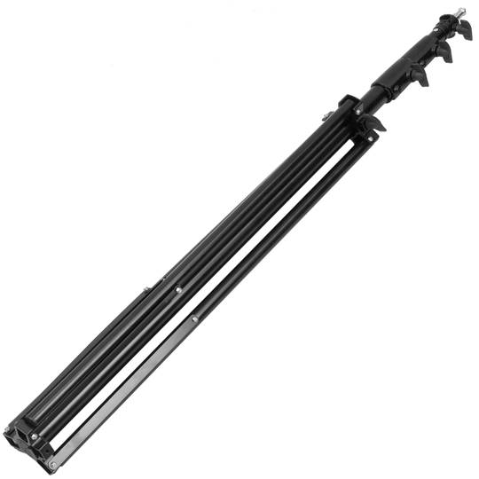 Soporte para foco de estudio de 300 cm de 3 secciones