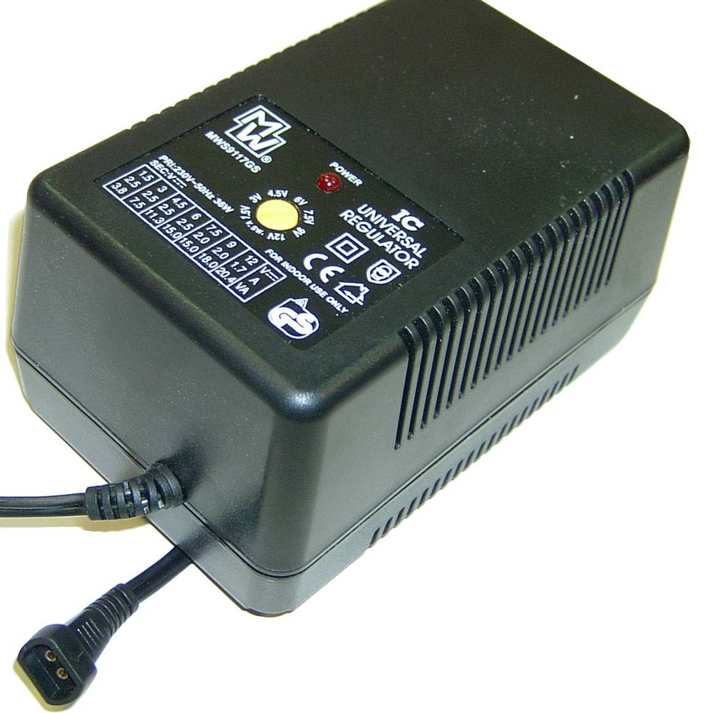 Font d'alimentació de 1.5-12 VDC a 2000 mA
