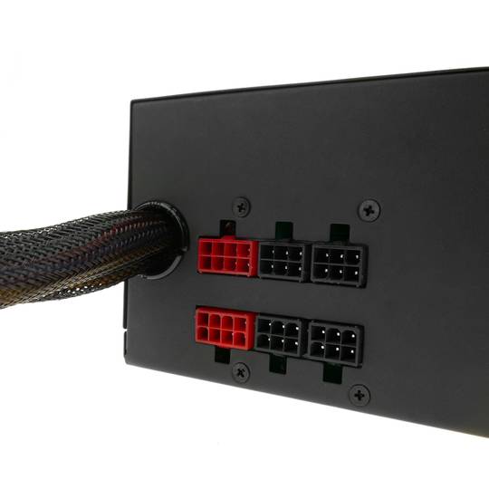 Fuente de alimentación de 220VAC PC 850W ATX-EPS12V modular