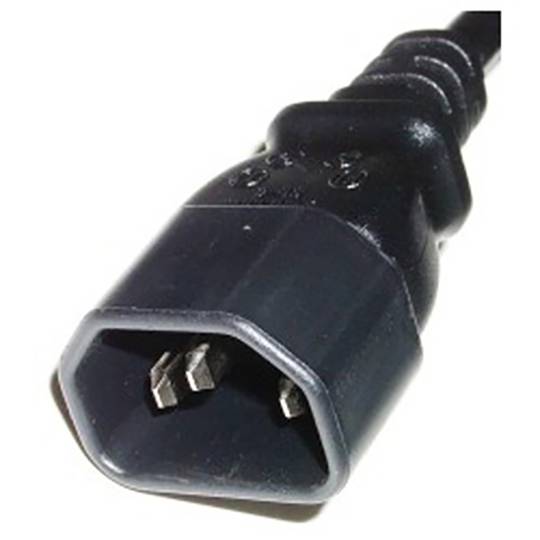 Power Cable IEC-60320 0.2m (C14/C19)