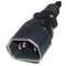 Power Cable IEC-60320 0.2m (C14/C19)
