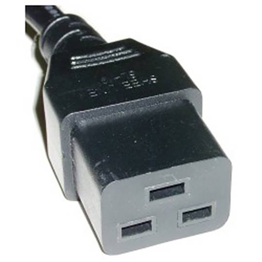 Power Cable IEC-60320 0.2m (C14/C19)