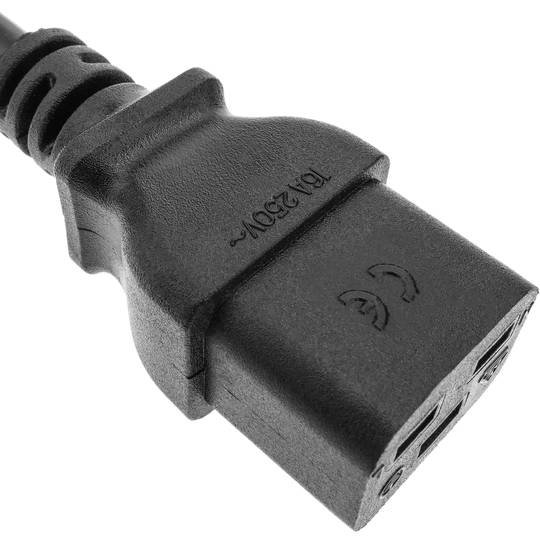 Cavo elettrico di alta qualità 3x1.5mm² IEC60320 C19 femmina a C14 maschio 1.8m
