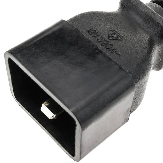 Cavo di alimentazione IEC-60320 C20 a Schuko femmina 30cm 3x1.5mm²