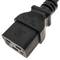 Hoogwaardige elektrische kabel 3x1.5mm² IEC60320 C19 vrouwelijk naar C14 mannelijk 3m