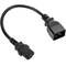 IEC-60320 0.2m voedingskabel (C13 / C20)