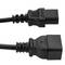 IEC-60320 0.2m voedingskabel (C13 / C20)