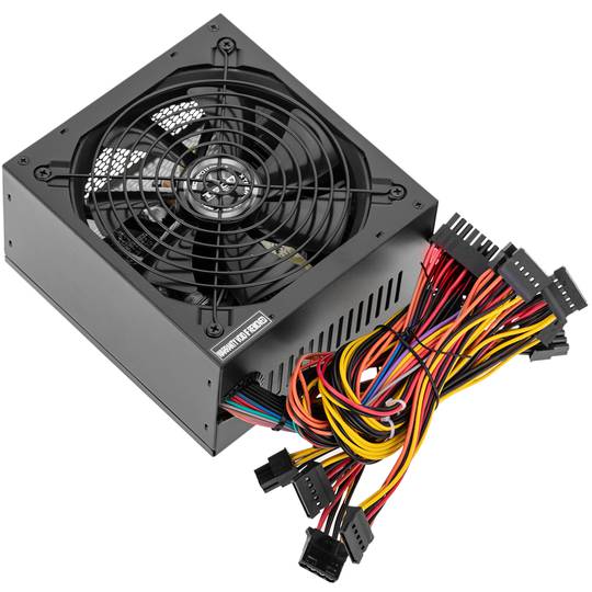 Zasilacz TooQ Ecopower II 600 W aktywny PFC z cichym wentylatorem 140 mm