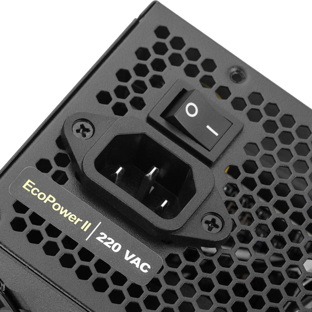 Zasilacz TooQ Ecopower II 700 W aktywny PFC z cichym wentylatorem 140 mm