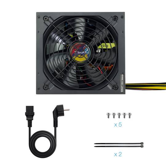 Alimentation TooQ TQAPOLO-650SP Active PFC 650W ATX