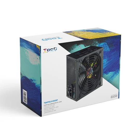 Alimentation TooQ TQAPOLO-650SP Active PFC 650W ATX