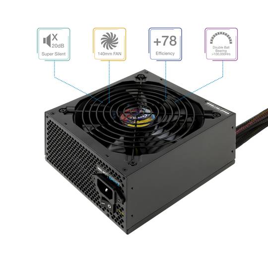 TooQ TQAPOLO-750SP Active PFC 750W ATX-Netzteil
