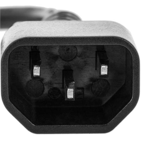 Câble d'alimentation adaptateur convertisseur Schuko femelle vers C14 30 cm